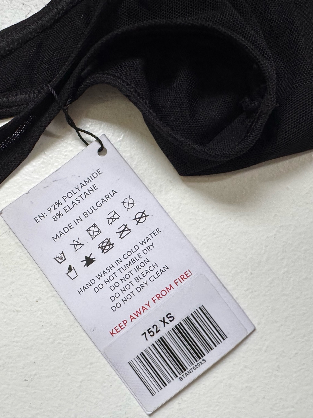 Bettertan One Piece Swimsuit Size Xs Black — image 7 of 8